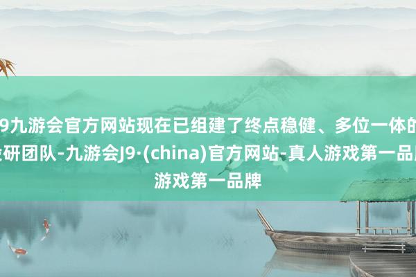 j9九游会官方网站现在已组建了终点稳健、多位一体的投研团队-九游会J9·(china)官方网站-真人游戏第一品牌